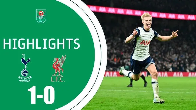 Tottenham vs Liverpool 1-0: Solanke dọn cỗ, ngôi sao 18 tuổi Bervall tỏa sáng hạ gục The Reds ở lượt đi League Cup