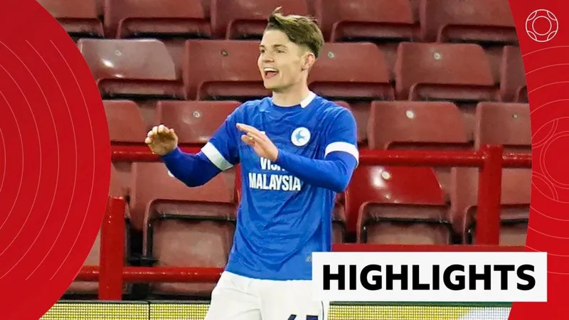 Sheffield United vs Cardiff City 0-1: Tuyển thủ trẻ Xứ Wales Cian Ashford ghi bàn duy nhất giành gọn chiến thắng