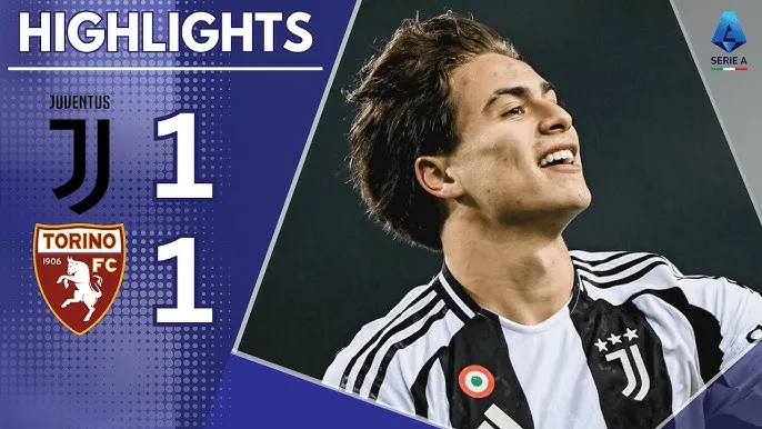 Torino vs Juventus 1-1: Kenan Yildiz tung sút xa mở bàn đẹp mắt, Nikola Vlasic gỡ hòa đẹp mắt, Juve bị chia điểm tiếc nuối