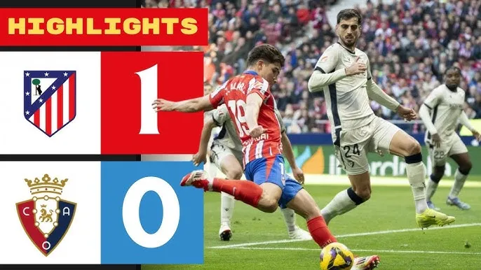 Atletico Madrid vs Osasuna 1-0: VAR không công nhận bàn thắng của Antoine Griezmann, Clement Lenglet kiến tạo, Julian Alvarez tỏa sáng, Atletico vượt Real tạm dẫn đầu LaLiga 