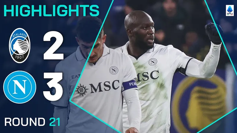 Atalanta vs Napoli 2-3: 5 bàn mãn nhãn, Mateo Retegui, Ademola Lookman lập công, Matteo Politano, Scott McTominay, Romelu Lukaku giành chiến thắng suýt sao