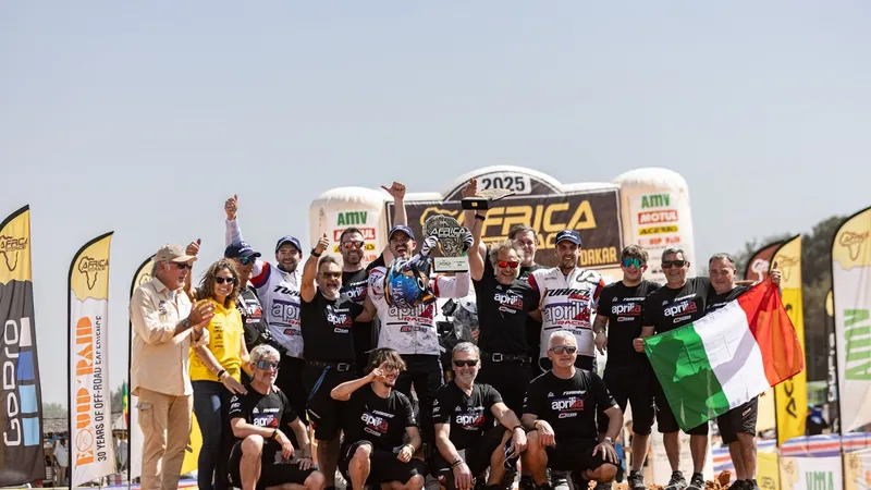 Aprilia Tuareg Racing ghi dấu ấn lịch sử với chức vô địch Africa Eco Race lần thứ 2 liên tiếp