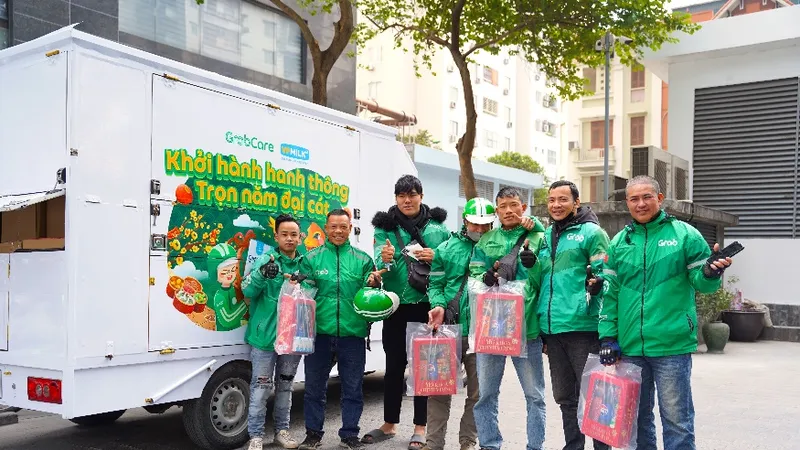 Grab triển khai hàng loạt chương trình tri ân đối tác dịp Tết Ất Tỵ 2025