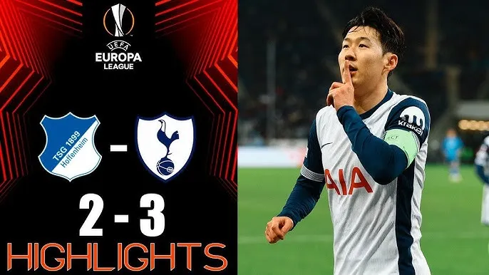Hoffenheim vs Tottenham 2-3: Maddison sớm khai bàn, Stach, Ntusu lập công nhưng Son Heung Min tỏa sáng cú đúp bàn thắng, Tottenham giành 3 điểm suýt sao