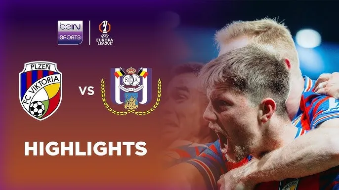 Plzen vs Anderlecht 2-0: Lukas Cerv bất ngờ ghi bàn phút thứ 3, Prince Kwabena Adu chốt hạ chiến thắng sau 45 phút, Plzen bỏ túi 3 điểm