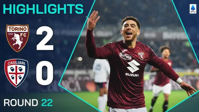 Torino vs Cagliari 2-0: Samuele Ricci kiến tạo, Che Adams tỏa sáng cú đúp, VAR không công nhận bàn thắng của Valentino Lazaro