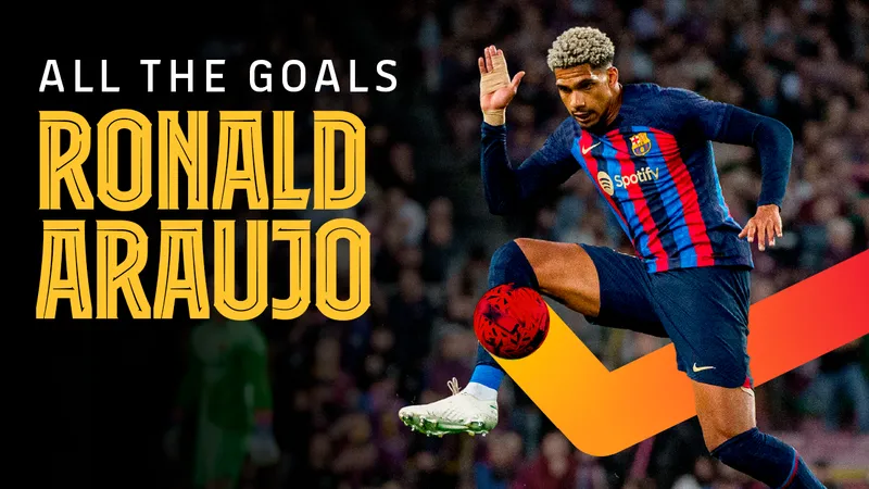 Ronald Araujo mẫu cầu thủ toàn diện Công - Thủ - Kiến tạo, đưa Barcelona bay cao tại các đấu trường, tiếp tục đồng hành Barca đến 2031