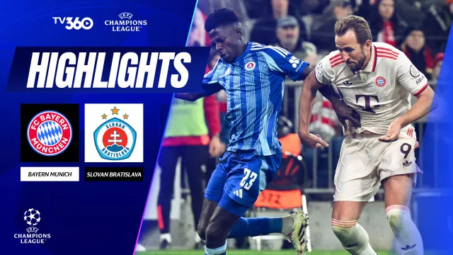 Bayern Munich vs Slovan Bratislava 3-1: Lần lượt Thomas Muller, Harry Kane, Kingsley Coman giúp Bayern thắng thuyết phục, Marko Tolic ghi bàn danh dự
