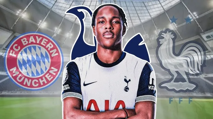 Sao trẻ Mathys Tel 19 tuổi ghi 12 bàn thắng cho Bayern Munich, được cho Tottenham Hotspur mượn 