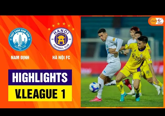 Nam Định vs Hà Nội 2-1: Luka mở bàn, Tuấn Hải nhận thẻ đỏ, Caio Cesar, Hendrio ngược dòng, Nam Định tiếp tục củng cố ngôi đầu dù vắng Xuân Son