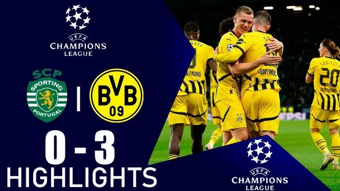 Sporting vs Borussia Dortmund 0-3: Tâm điểm hiệp 2, Guirassy, Gross, Adeyemi lần lượt khoe tài, Dortmund áp đảo lượt đi, chờ lượt về chốt hạ