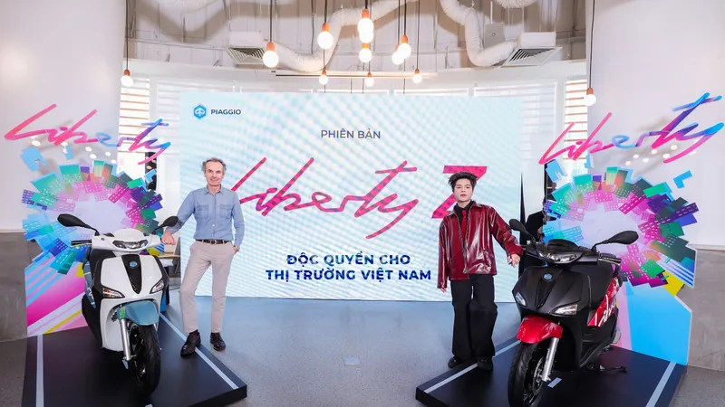 Ra mắt Piaggio Liberty 2025 cùng phiên bản Liberty Z độc quyền ở Việt Nam