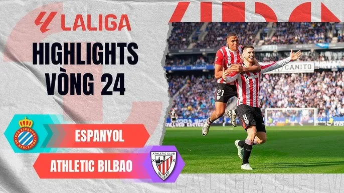 Espanyol vs Athletic Bilbao 1-1: Sai lầm thủ thành Unai Simon, Roberto Fernandez chớp thời cơ mở bàn, Nico Williams kiến tạo, Oihan Sancet tỉa góc siêu phẩm chia điểm