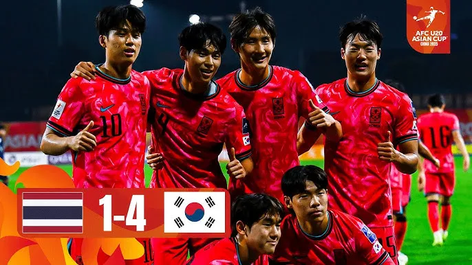 U20 Thái Lan vs U20 Hàn Quốc 1-4: Burapha dệt mộng, Yoon Do-Yong gỡ hòa, Kim Tae-Won ghi cú đúp, Park Seung-Soo ngược dòng loại Thái Lan ở AFC U20 Asian Cup 