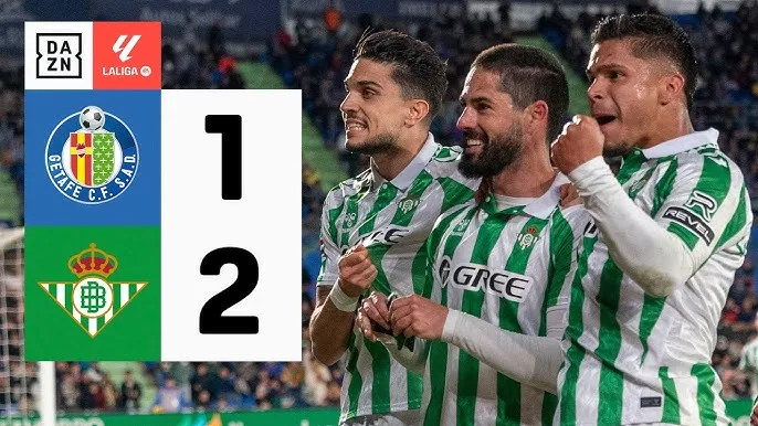 Getafe vs Real Betis 1-2: Antony kiến tạo, Isco tỏa sáng cú đúp nhờ penalty, Mayoral ngược dòng bất thành, Antony, Domingos Duarte nhận thẻ đỏ cuối trận