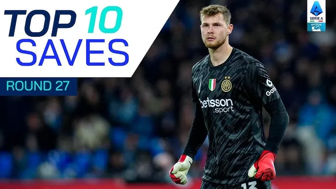 Milinkovic-Savic, Suzuki, Martinez, Carnesecchi, Maignan, Svilar, Padelli, Montipo, Turati, Capril hóa thân "Người nhện" cứu thua ở vòng 27 Serie A 2024/2025