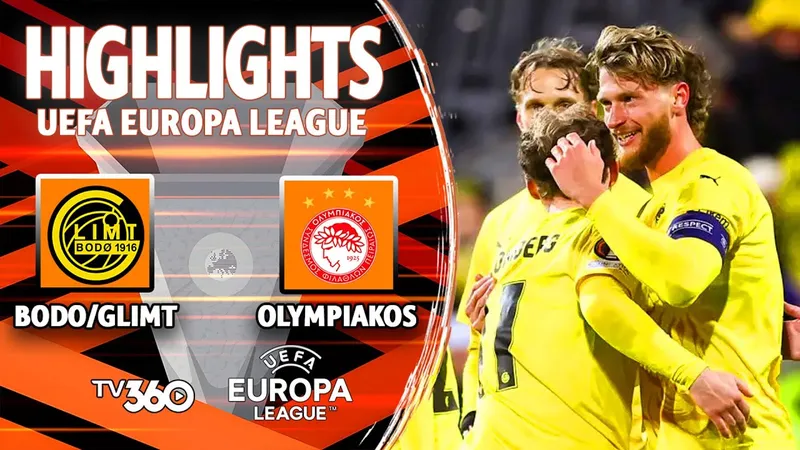 Bodo/glimt vs Olympiakos 3-0: Konstantinos Tzolakis sớm phản lưới nhà, Kasper Hogh xuất thần cú đúp, hẹn lượt về chốt hạ vé đi tiếp Europa League 