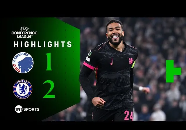 Copenhagen vs Chelsea 1-2: James khai bàn, Enzo nhân đôi tỷ số, Pereira ghi bàn, Chelsea lợi thế đón Copenhagen ở lượt về vòng 16 UEFA Europa Conference