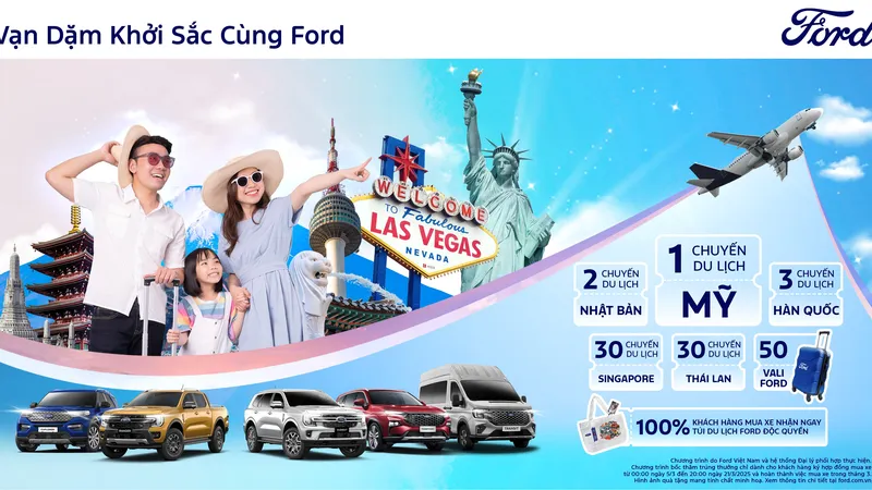 Ford Việt Nam và đại lý triển khai loạt chương trình khuyến mãi tháng 3