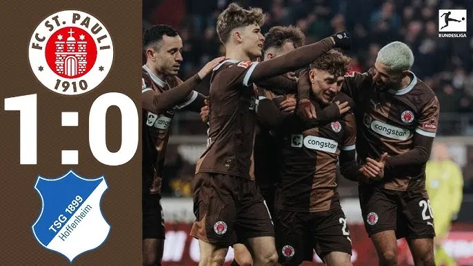 St. Pauli vs Hoffenheim 1-0: Philipp Treu dọn cỗ, Noah Weisshaupt đệm bóng nhẹ nhàng, bỏ túi 3 điểm gọn gàng 