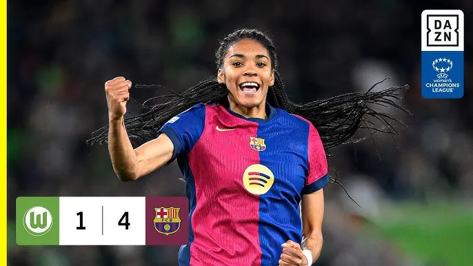 Nữ Wolfsburg vs Nữ Barcelona 1-4: Caitlin Dijkstra phản lưới nhà, Irene Paredes, Salma Paralluelo, Sydney Schertenleib áp đảo cục diện, Janina Minge ghi bàn danh dự, Nữ Barca tái đấu lượt về ngày 28/3 