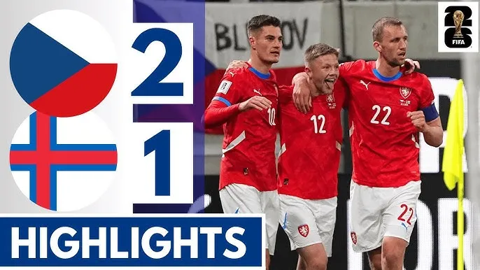 CH Czech vs QĐ Faroe 2-1: Patrik Schick xuất thần cú đúp bàn thắng, Gunnar Vatnhamar ghi bàn danh dự, CH Czech mở đầu thuận lợi