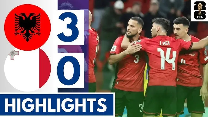 Albania vs Andorra 3-0: Rey Manaj tỏa sáng cú đúp sau 19 phút, Myrto Uzuni chốt hạ chiến thắng thuyết phục, Albania tạm xếp nhì bảng K