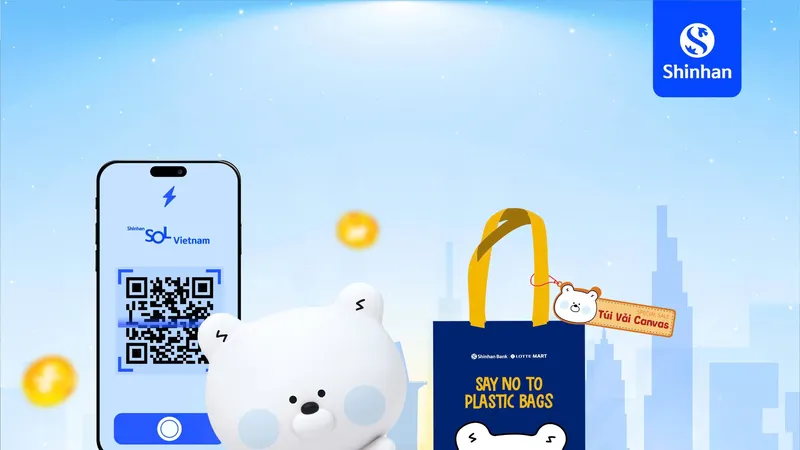 Ngân hàng Shinhan Việt Nam triển khai dịch vụ thanh toán QR Pay cho Lotte Mart Việt Nam