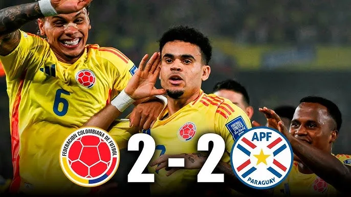 Colombia vs Paraguay 2-2: Luis Diaz lóe sáng ngay phút đầu, Jhon Duran nhân đôi tỷ số sau 13 phút, Junior Alonso, Julio Enciso ngược dòng chia điểm ngoạn mục