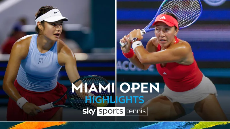 Jessica Pegula vs Emma Raducanu 6-4, 6-7, 6-2: Hạ Raducanu sau 2 giờ 25 phút, Pegula gặp tay vợt trẻ Alexandra Eala ở Bán kết Miami Open 2025
