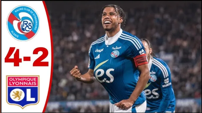 Strasbourg vs Lyon 4-2: Kịch tính hiệp 2, 6 bàn mãn nhãn, Andrey Santos, Dilane Bakwa, Emanuel Emegha, Sam Amo-Ameyaw đua tài phá lưới, Strasbourg hơn Lyon đúng 1 điểm 