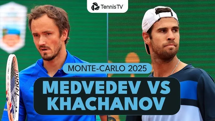 Daniil Medvedev vs Karen Khachanov 7-5, 4-6, 6-4: Dù bị chuột rút, hạt giống thứ 9 Medvedev vẫn vượt qua Khachanov giành vé vòng 2 Monte Carlo Masters