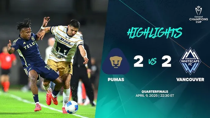 Pumas vs Vancouver 2-2 (3-3): Sebastian Berhalter khai bàn, Martinez Ayala gỡ hòa, Ignacio Pussetto lập công, Tristan Blackmon cứu thua phút bù giờ