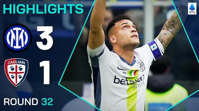 Inter Milan vs Cagliari 3-1: Lần lượt Marko Arnautovic, Lautaro Martinez, Yann Aurel Bisseck lập công, Inter thị uy sức mạnh nhà vô địch Serie A tương lai