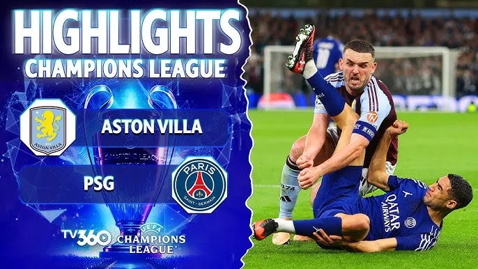 Aston Villa vs PSG 3-2 (4-5): Hakimi, Mendes tỏa sáng, Tielemans, McGinn, Konsa ngược dòng chiến thắng nhưng PSG giành vé bán kết Champions League 