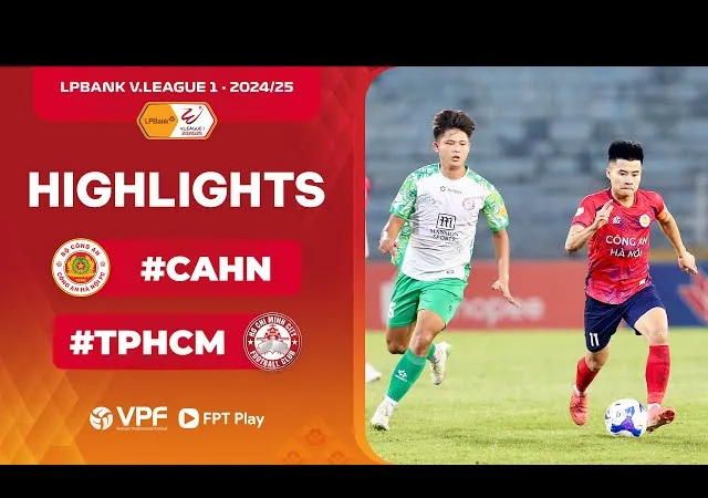 CAHN vs TPHCM 0-0: Tâm điểm hiệp 2, Văn Đức, Ngọc Thắng phải nhận thẻ đỏ, TPHCM bất phân thắng bại, chia điểm kiên cường