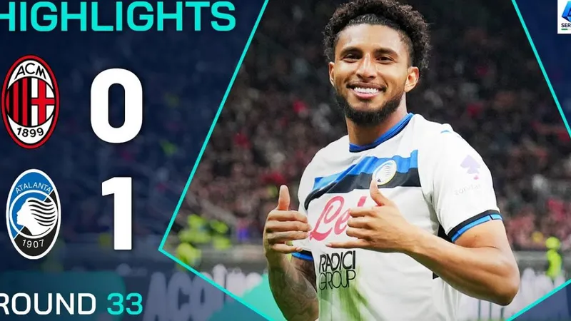 AC Milan vs Atalanta 0-1: Raoul Bellanova kiến tạo, Ederson đánh đầu bất ngờ hạ gục Milan, Atalanta vững bước tốp 3 Serie A, Milan chật vật xếp vị trí thứ 9