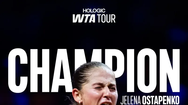 Chặng đường đăng quang ngôi vô địch Stuttgart Open của Jelena Ostapenko 
