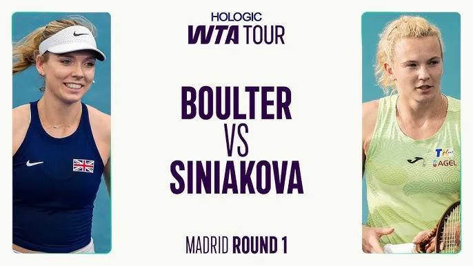 Katie Boulter vs Katerina Siniakova 4-6, 6-2, 6-1: Ngược dòng hạ Siniakova thuyết phục, Boulter bước tiếp Madrid Open 2025, đối đầu Jasmine Paolini