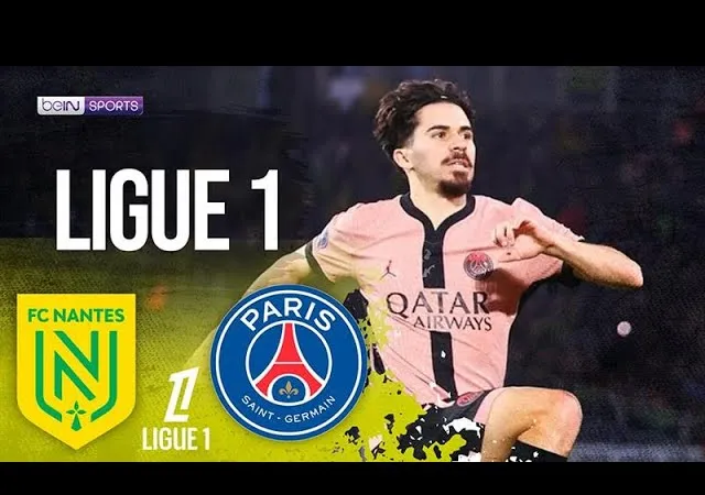 Nantes vs PSG 1-1: Vitinha mở bàn, Augusto cứu thua, PSG nối dài chuỗi bất bại, hơn đội nhì bảng Marseille tận 23 điểm trên bảng xếp hạng Ligue 1