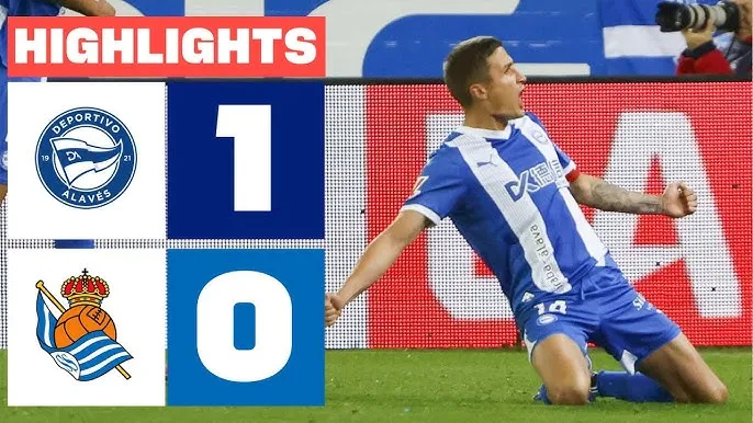 Alaves vs Real Sociedad 1-0: Carlos Vicente đá phạt góc kiến tạo, Nahuel Tenaglia đá bồi giành 3 điểm quý giá, từng bước rời xa tốp cuối La Liga