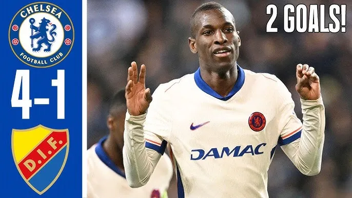 Djurgarden vs Chelsea 1-4: Sancho khai bàn, Madueke lập công, Jackson tỏa sáng cú đúp, Mulugeta ghi bàn danh dự, Chelsea sẽ có lượt về nhẹ tênh trên sân Stamford Bridge