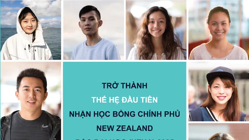 Học bổng Chính phủ New Zealand bậc đại học (NZUA) nhận hồ sơ từ 1-5-2025