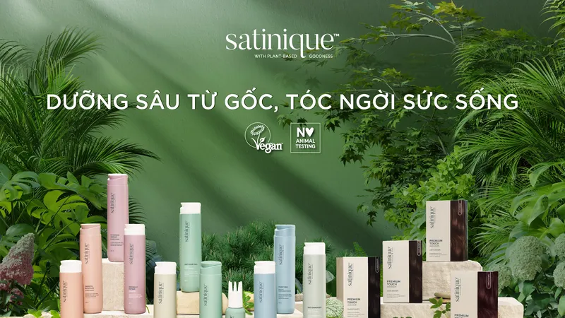 Amway Việt Nam ra mắt dòng sản phẩm chăm sóc tóc Satinique mới
