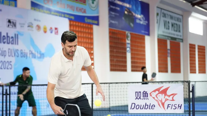 Double Fish đồng hành cùng giải Pickleball miền Tây