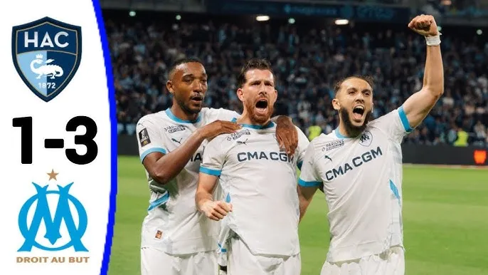 Le Havre vs Marseille 1-3: Issa Soumare lập công, Amine Gouiri xuất thần cú đúp, Mason Greenwood góp công chiến thắng, Marseille có vé dự Champions League mùa sau