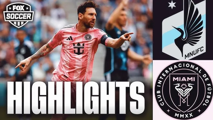 Minnesota United vs Inter Miami 4-1: Hlongwane, Markanich tỏa sáng, Alba kiến tạo, Messi ghi bàn nhưng Weigandt phản lưới nhà, Robin Lod chốt hạ chiến thắng