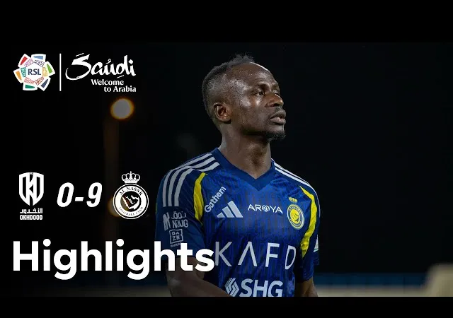 Al Okhdood vs Al Nassr 0-9: Không Ronaldo, Yahya khai tiệc, Duran ghi cú đúp, Brozovic lập công, Mane chói sáng cú poker, Marran góp công tiệc 9 bàn thắng