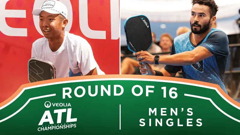 Quang Dương vs Hunter Johnson 3-11, 7-11: Không thể vượt qua Johnson, Quang Dương ngậm ngùi nhìn Johnson vào bán kết Veolia Atlanta Pickleball Championships 