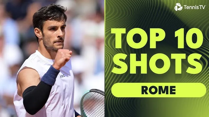 10 pha ghi điểm "tuyệt đối điện ảnh" tại Rome Open 2025 có tên Lorenzo Musetti, Alexander Zverev